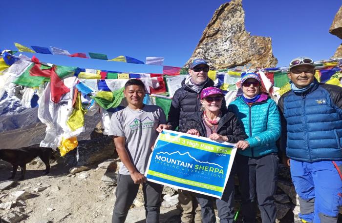 Everest High Passes Trek, Everest three passes Trek